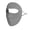 Dark Gray, variant on Full Face UV Sun Mask, Breathable Cooling Cover with Adjustable Ear Loops, Washable Reusable Outdoor Protection for Running Cycling Hiking