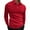 Red, variant on Caqnni Men's Polo Shirts Classic Casual Long Sleeve Shirts with a Soft Feel (Red,S)