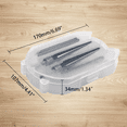 thumbnail image 5 of Hand Reamer Tool, Tapered Reamer Set, 3-13mm(1/8In-1/2In) & 5-16mm(½In-5/8In) Bridge Pin Hole Handle Tapered Reamers, 5 of 5