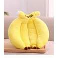 thumbnail image 1 of Un regalo lindo Almohada de peluche de plátano amarillo, cojín de peluche de plátano, almohada para abrazar, 22 cm, 1 of 5