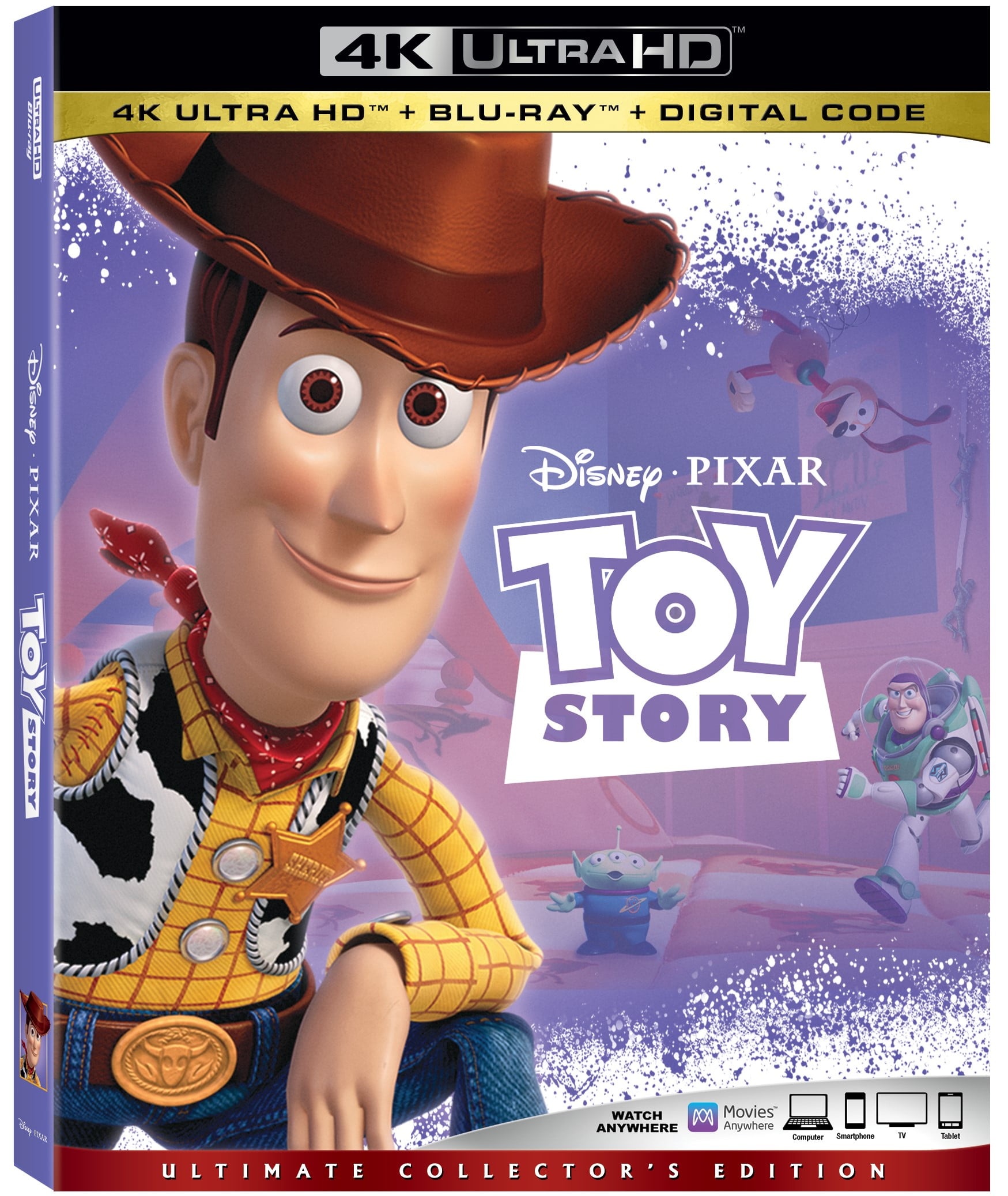 Toy Story (4K Ultra HD + Blu-ray + Digital Code) - Walmart.com