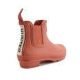 thumbnail image 3 of Hunter Original Chelsea Tri Colour Logo Backstrap Rubber Women's Boots (Red Flurry, 7 UK - 40-41 EU - 9 US), 3 of 4