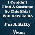 thumbnail image 2 of Im A Kitty Meow Halloween Costume T Shirt Funny Cat Shirts Sarcastic Graphic Tees, 2 of 9