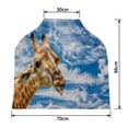 thumbnail image 2 of PKQWTM A Giraffe Show Tongue Blue Sky Nursing Cover Baby Breastfeeding Infant Feeding Cover Baby Car Seat Cover, 2 of 2