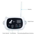 thumbnail image 4 of Animal Stop Barking Electronic IP67 Waterproof Adjustable Wireless Shock Collar Pet Electric Fence System Anti-bark Trainer 1-drag-2 US Plug, 4 of 8