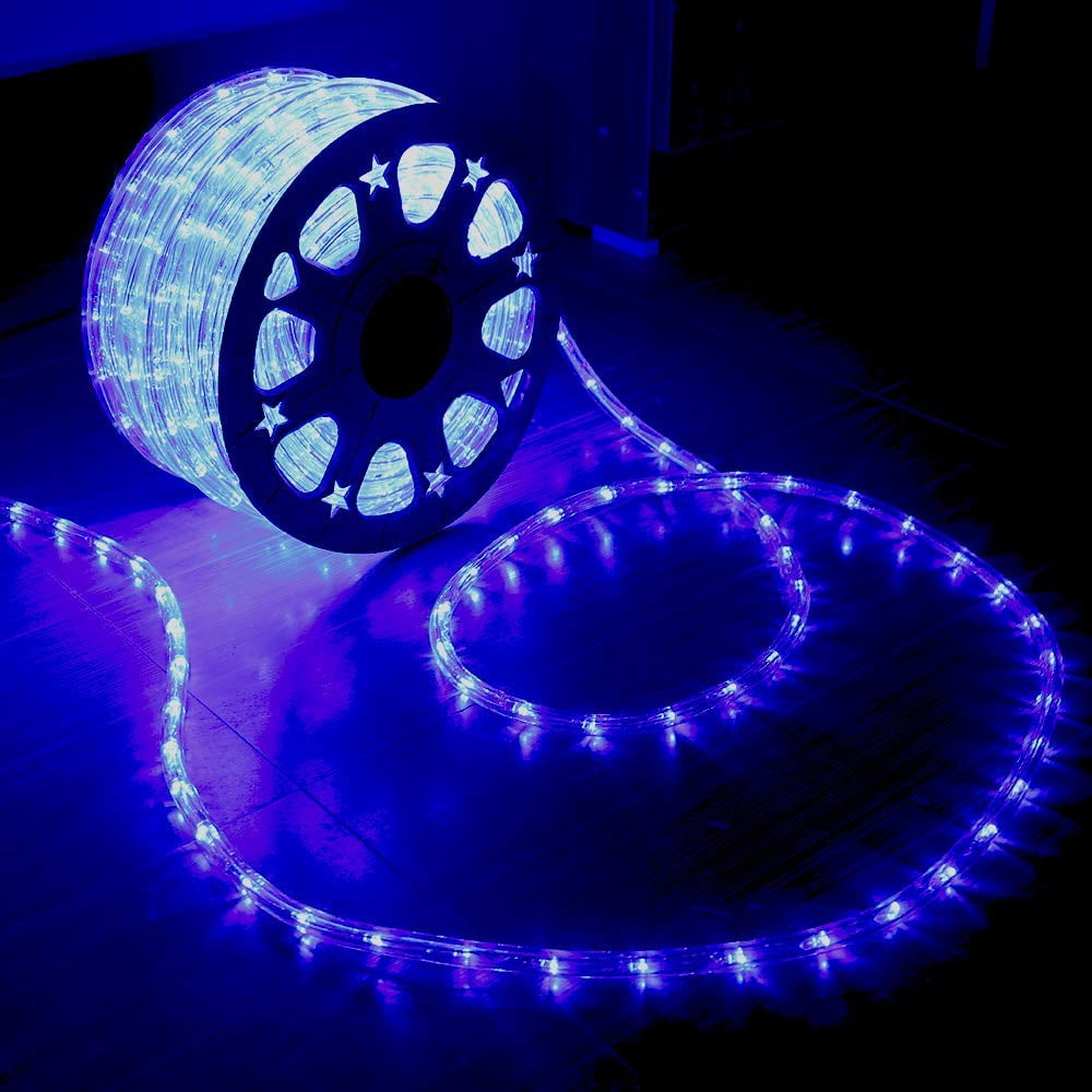 100ft LED Rope Lights Outdoor, 720 LED Connectable And Flexible Tube Lights With 8 Modes, Waterproof LED Rope Lighting For Garden, Patio, Bedroom - View #2
