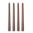 thumbnail image 3 of BalsaCircle 12 Mocha Brown 10" Premium Taper Candles Centerpiece Home Decorations, 3 of 6