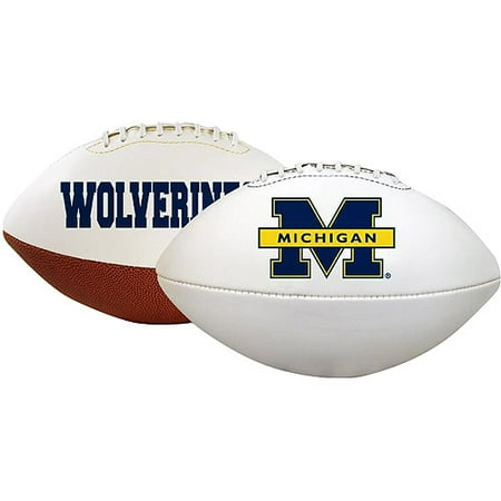 Rawlings University of Michigan Signature NCAA Footballs
