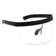 thumbnail image 3 of Gafas de sol retro unisex con visera de gran tamaño y lentes integradas, 3 of 7