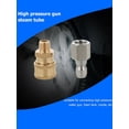 thumbnail image 2 of Hugtrwg Adaptador para Lavadora A Presión Conector Rápido 1/4 Conector Rápido para Lavadora Alta Presión, 2 of 9