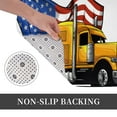 thumbnail image 6 of Pofeuu American Truck Print Flannel Doormats Rug16"x24"Rug Washable Doormats Indoor Outdoor Rugs for Layered Front Door Mats, Porch, Kitchen, Entryway, 6 of 7