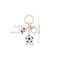 thumbnail image 2 of WHAMVOX 6Ud Llavero Colgante De Fútbol Para Bolsos Y Accesorios Con Resistente, 2 of 8