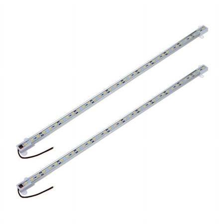 

2Pcs 50CM 5630 SMD 36 LED Warm White Aluminium Rigid Strip Bar Light Lamp