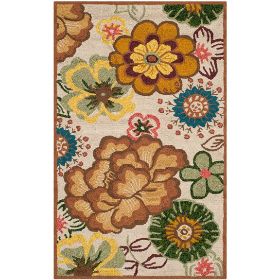 Safavieh Four Seasons Lisette Novelty Flowers Area Rug Or Runner