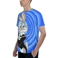 thumbnail image 4 of Looney Tunes Bugs Bunny T-Shirts 3d Printed Short Sleeve Tee Shirt For Men, 4 of 8