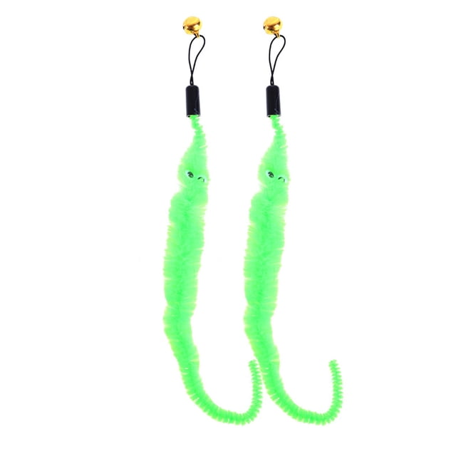 Replacement Head Cat Teasing Stick Kitty Toy Fishing Rod Replacement Head 2pc