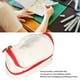 thumbnail image 4 of Estuche para lápices grande portátil de 2 capas pequeño volumen duradero de cuero PU estuche para lápices de gran capacidad para niños y adultos para papelería ANGGREK Otros, 4 of 8