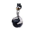 thumbnail image 2 of Dragon Claw Silver Metal Tumbled Healing Gemstone Crystal Ball Pendant Adjustable Necklace - Womens Fashion Handmade Jewelry New Age Accessories, 2 of 3