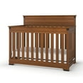 thumbnail image 4 of Child Craft Redmond 4-in-1 Convertible Crib, Rustic Iron Accents, 2 Mattress Heights, Coach Cherry, 4 of 11