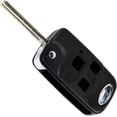thumbnail image 2 of HQRP 2-Pack Upgrade Remote Flip Folding Key Fob Shell Case Keyless Entry W/ 3 Buttons for Lexus RX300 RX330 RX350, 2 of 7