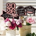 thumbnail image 6 of HaiSphere 2026 Graduation Decorations Vase Insert Sticks, Class of 2026 Table Centerpiece Decor, College High School Graduation Party Supplies Atmosphere Decor for Graduation Gifts,E, 6 of 8
