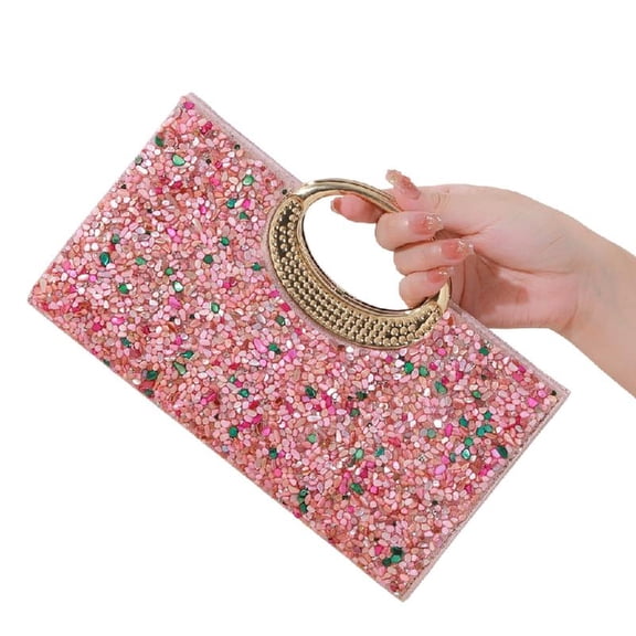 Women Clutches Purse Rhinestones Evening Bag Chain Strap Crossbody Bag Trendy Shoulder Bag Evening Handbag for Prom