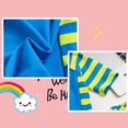thumbnail image 4 of COMVALUE Toddler Swimsuit Suits Short Sleeve Swimwear UPF 50+ Bathing Suit Zip Rashguards (Sky Blue, 1-2 Years), 4 of 7