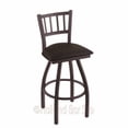 thumbnail image 2 of XL 810 Contessa 36" Swivel Extra Tall Bar Stool with Pewter Finish and Canter Espresso Seat, 2 of 7