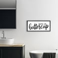 thumbnail image 3 of Stupell Industries Cottage Wash Up Buttercup Black Floating Frame Canvas Art, 25 x 11, by Lux + Me Designs, 3 of 8