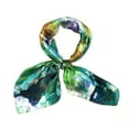 thumbnail image 3 of Wrapables® 100% Charmeuse Silk Square Scarf Neckerchief, Abstract Print, 3 of 4