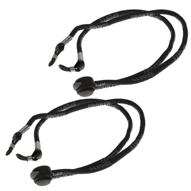 2pcs Gafas de terre Ajustable Cuello Correa De La Correa De Lentes Gafas