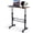 Rustic, variant on KLSMYHOKI Standing Desk Adjustable Height, Mobile Stand Up Desk with Wheels Small Computer Desk Rolling Desk, Portable Laptop Desk Rustic Standing Table Home Office Desks 16"x31.5" Height 27"-43.5"