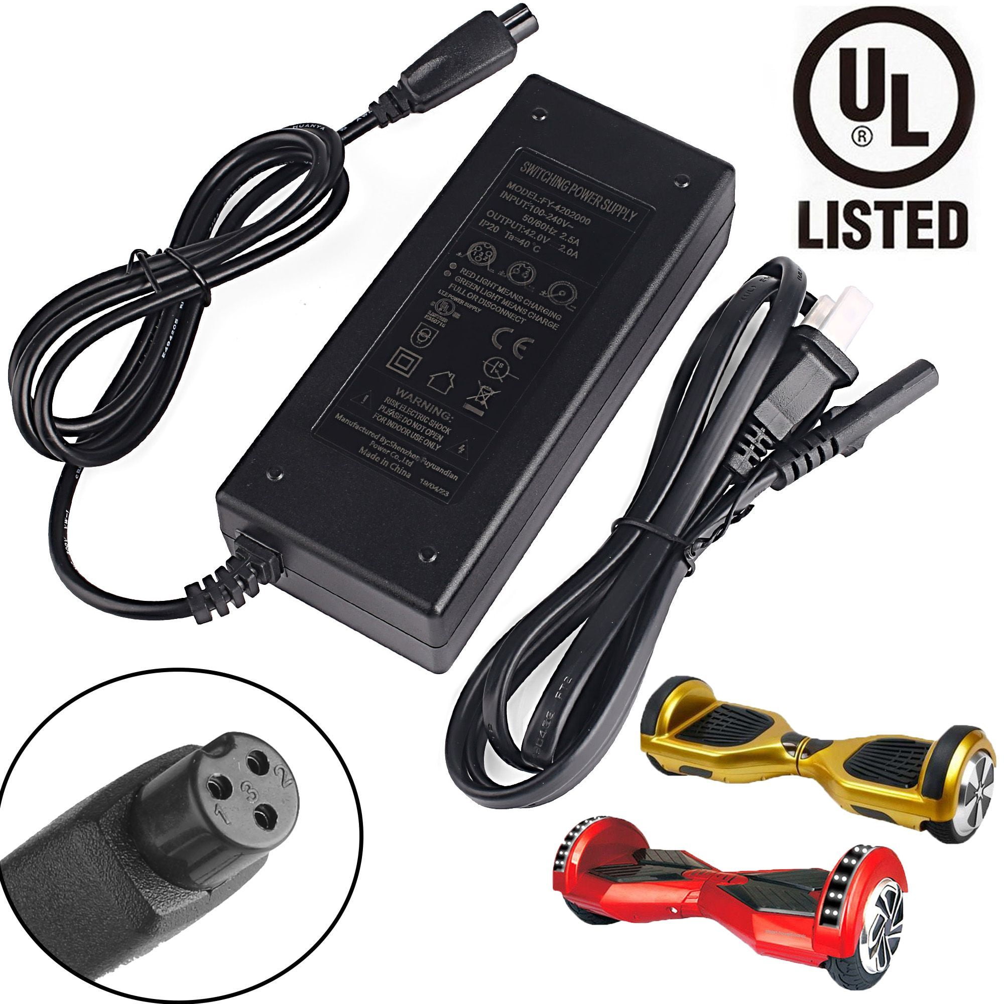 hoverheart hoverboard replacement charger