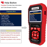 KONNWEI KW890 OBD2 Scanner Auto Code Reader Scanner + Battery Tester + Special Oil Reset Function Scan Tool