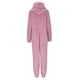 thumbnail image 5 of Pijama con capucha y cremallera de color liso para mujer - Ropa de estar por casa de manga larga para otoño-invierno, disponible en varias tallas, 5 of 7