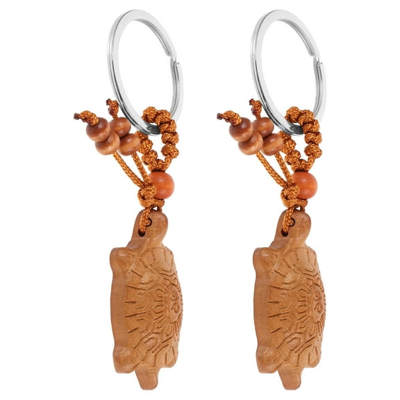 2 Pcs Key Chain Cute with Tools Turtle Keychain