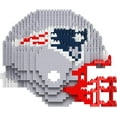 thumbnail image 3 of FOCO NFL Unisex-Child NFL 3D BRXLZ Construction Toy Blocks Set - Helmet, 3 of 7