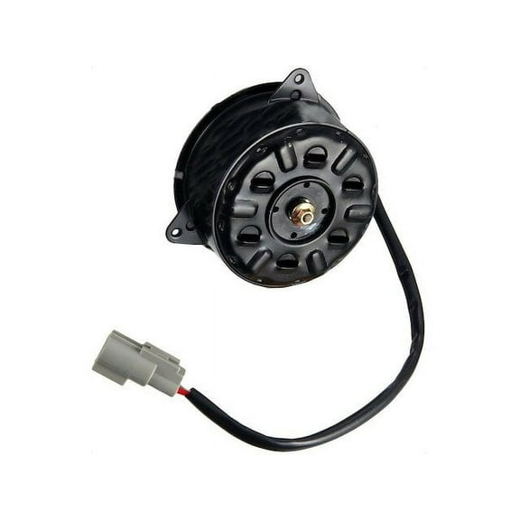 Right A/C Condenser Fan Motor - Compatible with 1998 - 1999 Toyota Corolla Sedan 1.8L 4-Cylinder