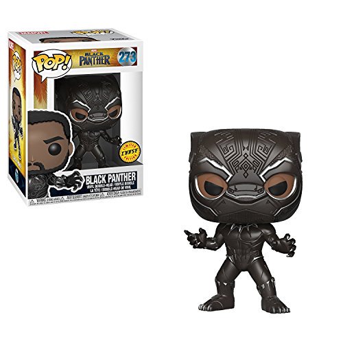 FunKo POP! Marvel Black Panther 3.75 CHASE VARIANT Vinyl Figure