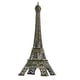 thumbnail image 5 of Estatua decorativa de la Torre Eiffel, modelo de metal de la Torre Eiffel, figurita 3D, modelo arquitectónico para souvenirs, decoración de mesas y fiestas, 5 of 8