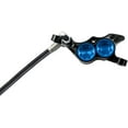 thumbnail image 3 of Hope Tech 4 E4 Disc Brake and Lever Set - Rear, Hydraulic, Post Mount, Blue, 3 of 3
