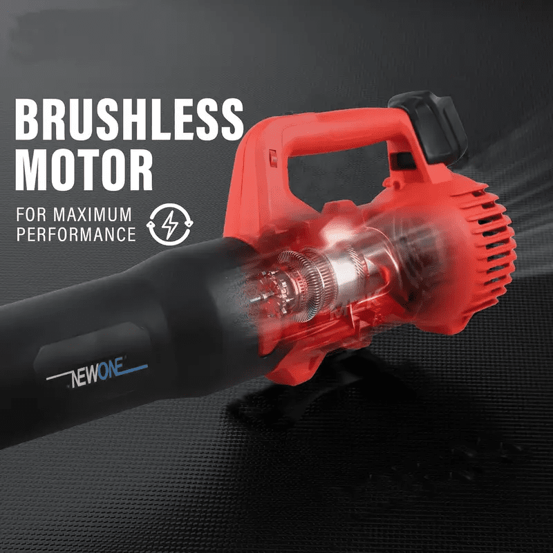 Leaf Blower Cordless 20V 499CFM/103MPH 5 Speed Modes with 2.0Ah Batteries and Charger Battery Powered Leaf Blowers for Lawn Care, Patio, Yard, Dust, Snow