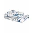 thumbnail image 2 of Blue Beige Coastal Towel Set of 3, Soft Microfiber Bath Towels, Hand Towel, Washcloths, Summer Beach Starfish Coral Nautical Quick-Dry Absorbent Towels for Bathroom Kitchen Hotel Beach Gym Spa, 2 of 7