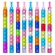 thumbnail image 2 of UIIN 8 Pcs Fidget Toy Brazalete - Push Pop Bubble Toy Fidget Pulsera - Pulsera de dedo par UIIN UIIN, 2 of 2