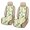 Lemons Pattern, variant on CHAQLIN Car Front Seat Covers Cat Butterflies 2 Pack Car Seat Covers Non‑Slip for Vans Side Airbag Compatible Polyester Car Seat Cushion Protector Pads