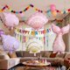 thumbnail image 3 of Set de globos de sirena MAJUSTA de 5 piezas para decoración de fiesta oceánica, 3 of 8