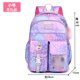 thumbnail image 1 of [Original] Mochila Escolar Para Estudiantes De Escuela Primaria Niña 1-3-6 Grado Niños Ligero Reduce La Carga Gran Capacidad Linda De Alto Valor 5 BU0C, 1 of 4