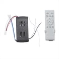 thumbnail image 1 of Kit de Control Remoto Universal para Ventilador de Techo, 6 Velocidades, 40 W, Función de Temporización, Control Remoto de Repuesto para Ventiladores de Techo de CC y Luces., 1 of 5