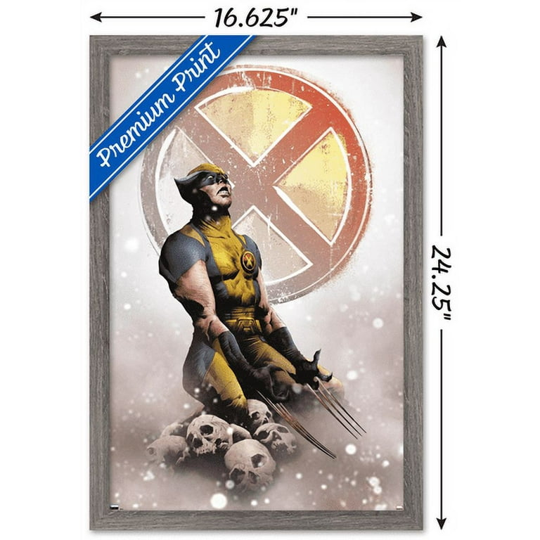 Marvel Comics - Wolverine - Wolverine #14 Wall Poster, 14.725 x 22.375,  Framed 