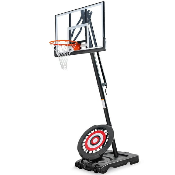 Open Box IE Sports Basketball Hoop, Height, 44" Backboard & Rebounder